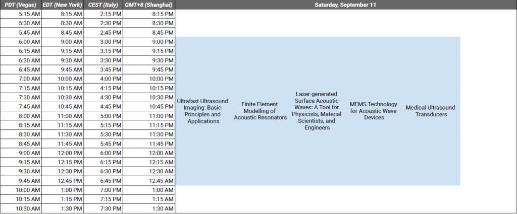 Short Courses โ IUS 2021 Short Courses โ IUS 2021